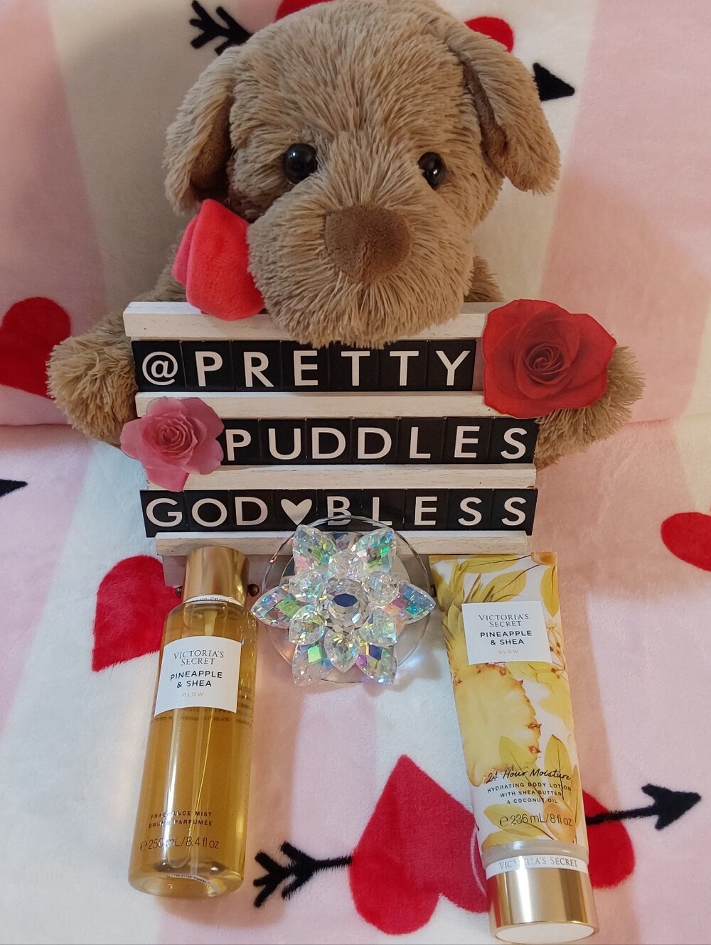 🍍 2pc VS LIMITED EDITION Natural Beauty Body Mist & Hydrating Body Lotion 🍍